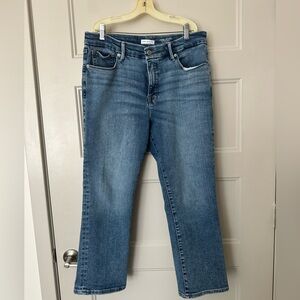 Good American Petite Straight Denim Jeans